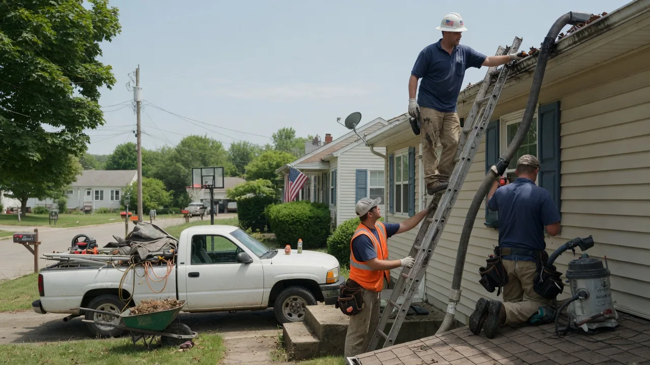 Gutter Installation in Oakwood, TX near me